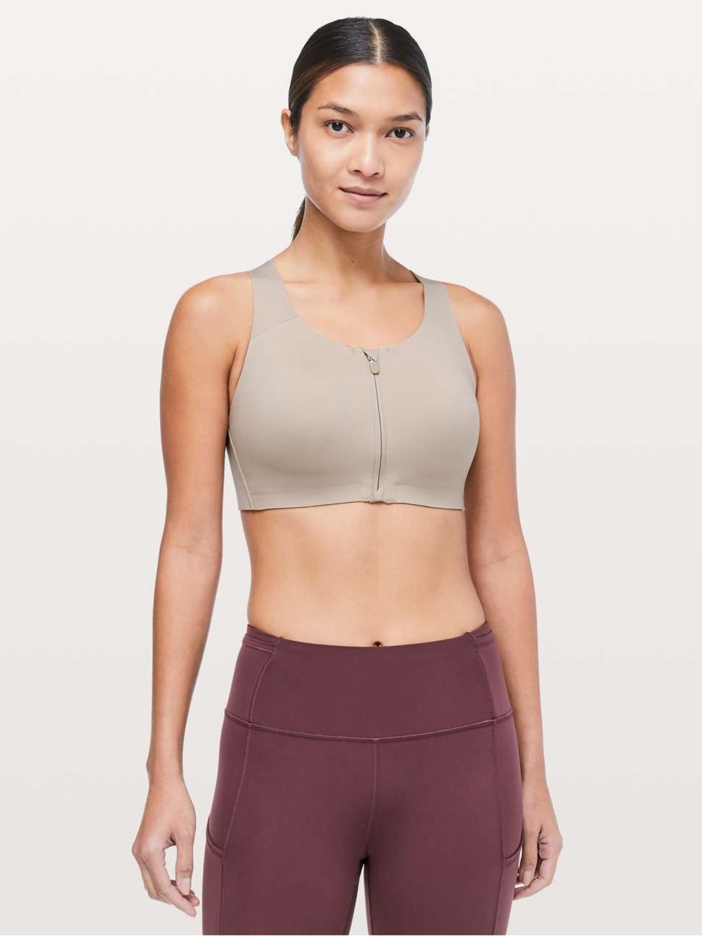 Lululemon Enlite Bra Zip Front-Sports Bra